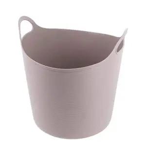 세탁 바구니 원형 빨래통 대형 아기 수건 다용도 수거함