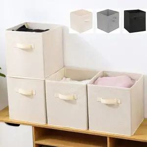 접이식 패브릭 소품수납함 보관함 정리함 다용도 상자