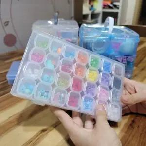 28칸 칸칸 개별 케이스 소품정리함 투명