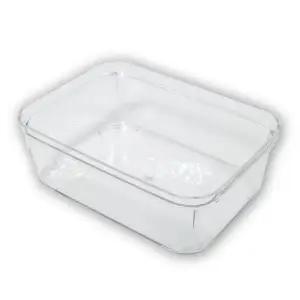 서랍용 칸막이 정리함 세트 투명 소품 보관 박스 M