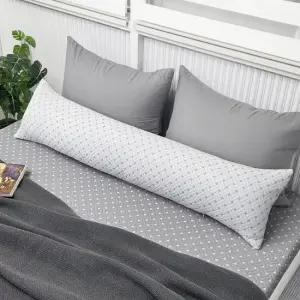 [당일 출고] 베드앤데코 국내생산 더위타파 크로스 냉감 바디필로우커버 35x130