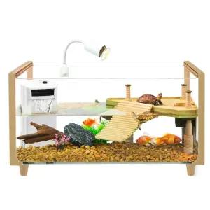 반수생 거북이어항 축양장 수조 새우 키우기 구피