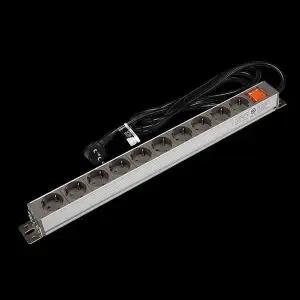 [하프클럽/]동양 멀티코드 메인 스위치 알루미늄 10구 (2호) 2.5M 16A KS