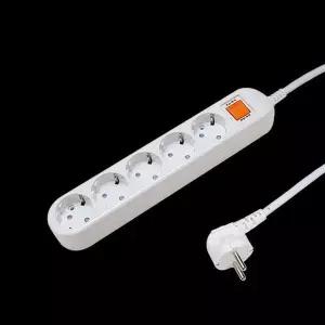 [하프클럽/]신성전기 멀티코드 메인 스위치 5구 (2호) 1.5M 16A KC