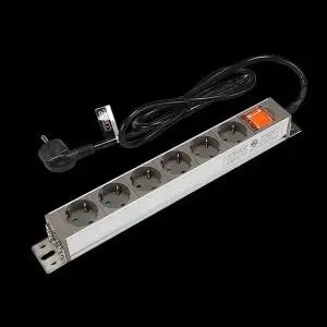 [하프클럽/]동양 멀티코드 메인 스위치 알루미늄 6구 (2호) 1.5M 16A KS