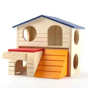 햄스터 우드 나무 컬렉션 하우스 집 헴스터