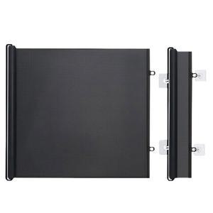 개폐식 메쉬 애완 동물 게이트 드릴 없음 가능한 보호 발코니 복도 용 배리어 스크린