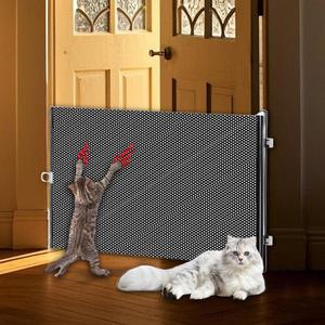접이식 애완동물 게이트 메쉬 안전 무타공 설치 차단 울타리 계단 출입구 침실용 홈 디바이더