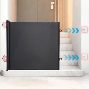 무타공 접이식 애완동물 게이트, 강아지 점프 방지 울타리, 텔레스코픽 고양이 스크린, 복도 계단 발코니용 안전망