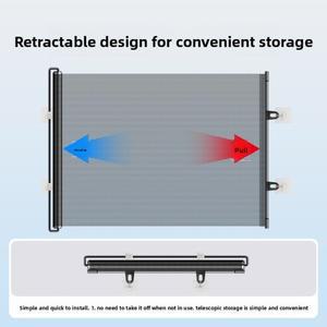 수축식 장벽 울타리 메쉬 디자인 높은 계단 게이트 쉬운 설치 무타공 강아지 안전 애완동물 용품
