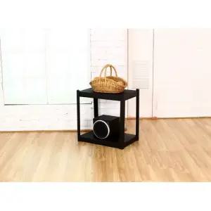 리빙리빙고릴라랙 600 2단 90 블랙 메탈선반 진열장 수납선반 스마트랙