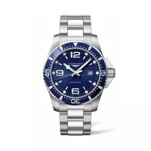 [신세계라이브쇼핑]론진 L3.840.4.96.6 하이드로콘퀘스트 남성 메탈시계