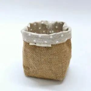 [하프클럽/]벽걸이 걸이형  수납 보관함 브라운도트