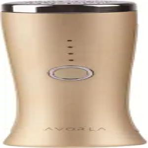 AVORLA I 레드 라이트 적외선 테라피 페이셜 원드 가정용 피부 관리 장치 주름 방지 마사지기 골드