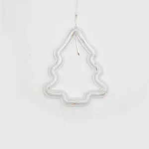 조명단품 크리스마스 인형포함 LED커튼형 트리인형 크