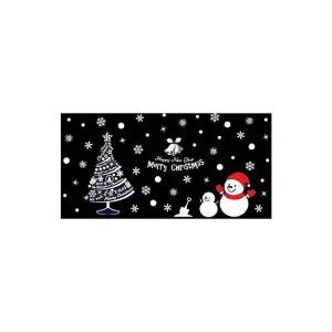 크리스마스 유리창 스티커 타이포 크리스마스트리 크