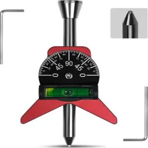 업그레이드된 파이프 센터 파인더 텅스텐 펀치 초고경도 장착된 휴대용 필터 도구 2.75인치 Y자형 조절