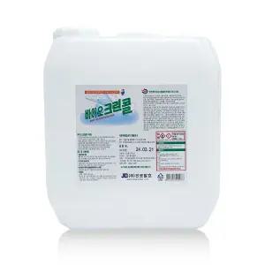 진로발효 바이오크린콜 75% 9L 살균소독제 알콜소독제 에탄올 발효주정