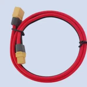 [하프클럽/]XT60 암수 전원 연장 케이블 - 12AWG 1.83m - 주석 도