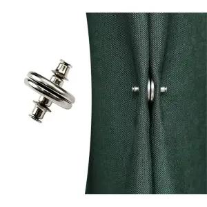 거실 아이방 마그네틱 커튼집게 자석클립 핀형 보온 단열 암막 기숙사