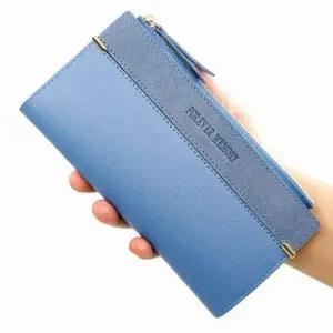 [하프클럽/]여성 실용 지퍼 장지갑 여학생 카드 수납 지갑