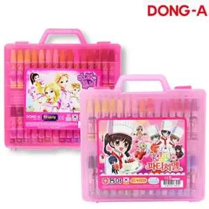 동아 크레파스 55+5 60색 (여아캐릭터랜덤)