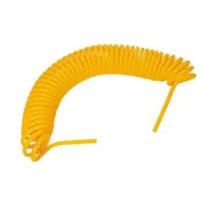 [하프클럽/]코일호스(스프링카플러X폴리우레탄)-(황) 6X4X5 CDC-UC645