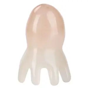 미니괄사 지압 마사지봉 두피 혈액순환 문어 꾹꾹이 다리알