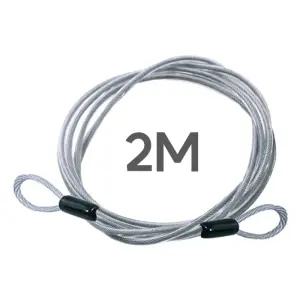 스틸와이어 2M 케이블 분실방지 캐리어 자전거 도난방지 고정용 비밀번호잠금