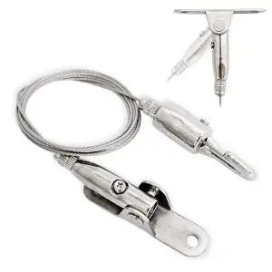 J액자걸이 (각도조절 1652) 소1M 액자와이어 천정고리