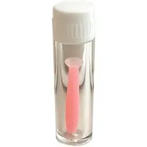 Czhotg 핑크 소프트 실리콘 콘택트 렌즈 삽입 도구 쉬운 플런저 제거기 및 하드 다기능 휴대용 공급