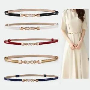 [다잇템]여자 장식용 허리조임 원피스 혁띠 허리띠 벨트