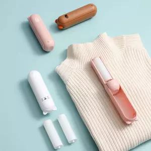 접착식 PP 실리콘 먼지 제거기 고양이 개 옷 재사용 가능 세척 린트 롤러 침대 털 청소 브러시