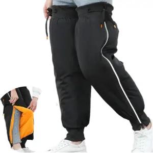 HKSECHINGKEJI 모터사이클 따뜻한 다리 무릎 소매 겨울 방풍 방수 플러시 패드 가드 열 지퍼 온열 보호대