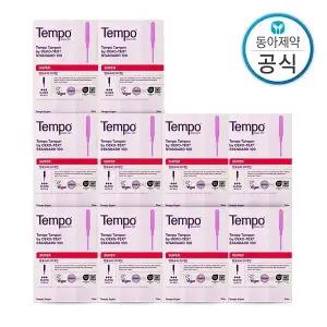 [템포] 슈퍼 사이즈 200P 양 많은날 순면 탐폰 체내형 생리대 수영장 휴가 연휴