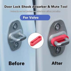 볼보 XC40 XC60 XC90 방지 S80용 소음 버퍼 S90 도어 방음 도어 S60 딸깍거림 스트라이커 방지
