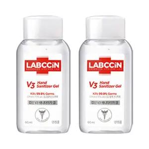 랩신 휴대용 손소독제 손소독젤 세니타이저 60ml 2개