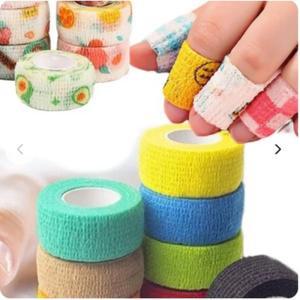 손가락 테이프 가드 붕대 자체 접착 마모 방지 스포츠 운동 랩 탄성 연구 스티커 보호 커버