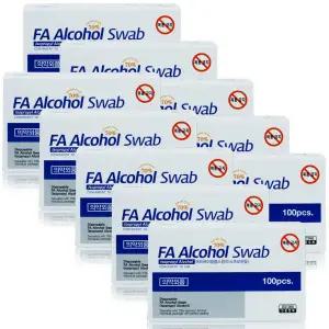 FA 이소프로판올 알콜스왑 10박스 1000매 알콜솜 에프에이 (개별포장)