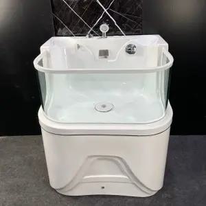 강아지 스파 욕조 버블스파 월풀 애견미용실 럭셔리 고급