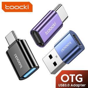 Toocki OTG USB 3.0-C타입 어댑터 2.0 암 변환기샤오미 삼성 커넥터용