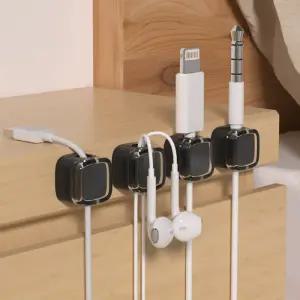 아워꾹 KK 6p(블랙) 선정리홀더 공구사용자 케이블정