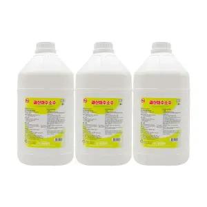 삼현제약 과산화수소수 4L 3개 상처소독 얼룩 곰팡이제거 과산화수소