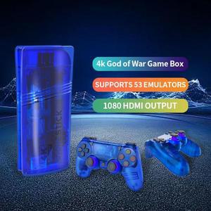 4K TV 게임 스틱 GS5  콘솔 64G 내장 30000가지 무선 컨트롤러 레트로 휴대용