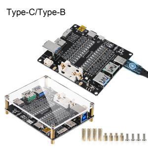 Type-C USB 케이블 테스터 마이크로 단락 회로 스위치 보드 iOS Android 용 데이터 이상 감지