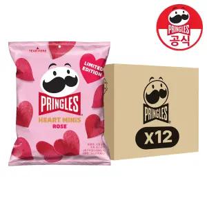 프링글스 하트 미니 로즈 35g x 12개