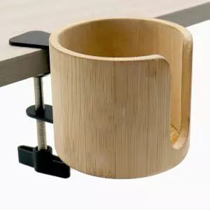 책상 컵 홀더 테이블용 대형 액세서리 미끄럼 물병용 방지 게이밍 휠체어 컴퓨터 클램프 워크스테이션