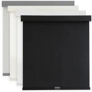 AOSKY 조명 필터링 롤러 쉐이드는 윈도우용 무선 블라인드 1 개방형 프리 스톱 밸런스 단열 원단 자외선