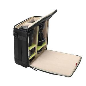 [미국배송] 스바틴 카메라 인서트 백팩 충격 방지 및 압력 듀얼 오프닝 패딩 렌즈 큐브 케이스 캐논 니콘 소니 파나소닉(XS 블랙)용 디지털 DSLR SLR 미러리스 스토리지