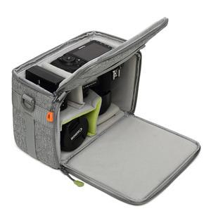 [미국배송] 스바틴 카메라 인서트 백 충격 방지 및 압력 듀얼 오프닝 렌즈 큐브 케이스 디지털 DSLR SLR 미러리스 액세서리 수납 파우치 캐논 니콘 소니 파나소닉 S 호환